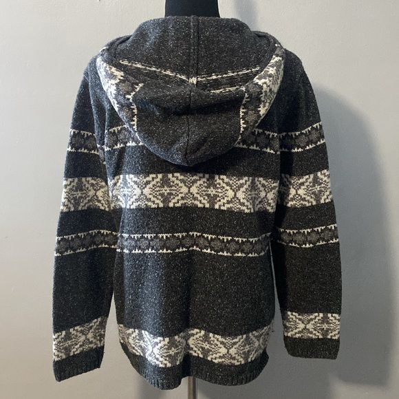 Gander Mtn Mountain Women’s Hoodie Sweater Cotton Wool Blend Sz L - Picture 5 of 8